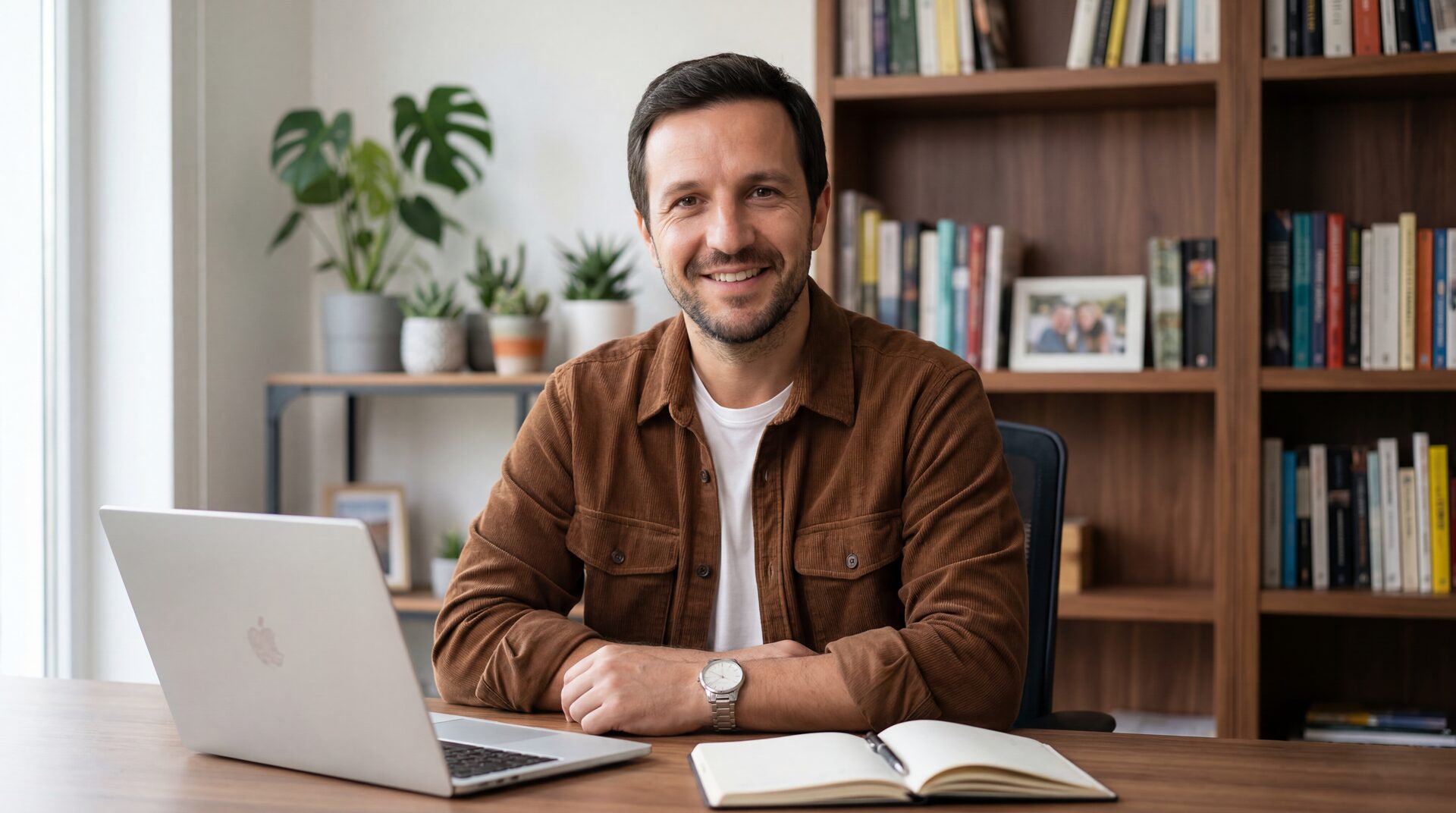 Resultado final — avatar digital de Richard